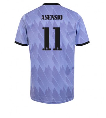 Real Madrid Marco Asensio #11 Bortatröja 2022-23 Korta ärmar